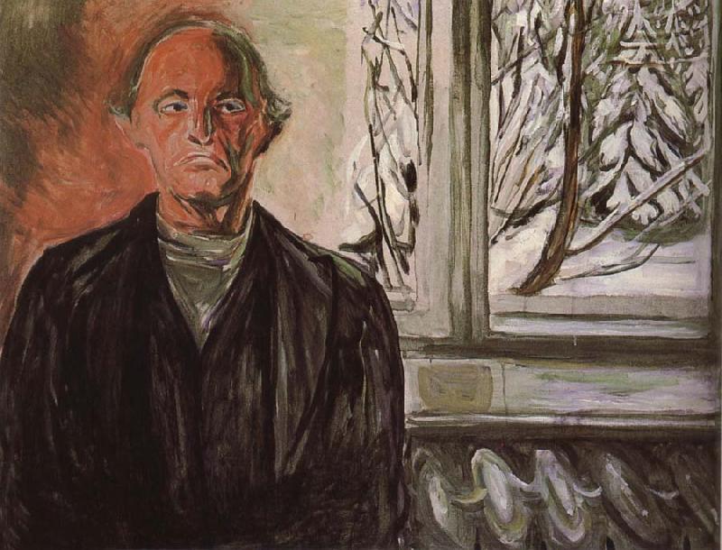 Edvard Munch Self-Portrait